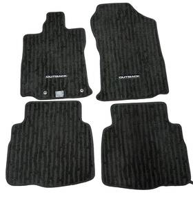 J501san00 Subaru New 2020-2023 Outback Wagon Carpet Floor Mats 4 Piece Set Black