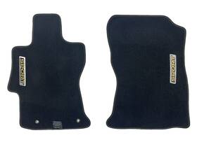 J501sfl040 Subaru 2018-2023 Oem Crosstrek Carpet Floor Mats Front 2pcs With Yellow Logo