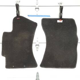 J501ssc20 Subaru Forester 2009-13 Impreza Wrx Oem Carpet Front Floor Mat Pair Black/gray
