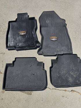 J501ssj061 Subaru J501ssj060 2022-2024 Forester Wilderness All Weather Floor Mats Rear Oem