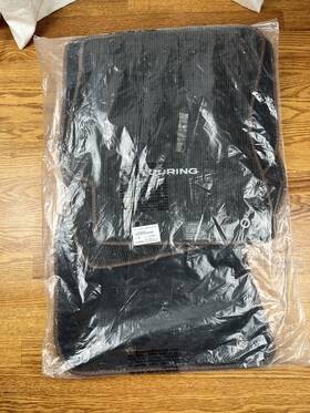 J505sal010 Subaru J505sal011 Outback 2013 - 2019 Touring Black Brown Carpet Floor Mats Oem