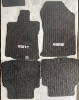 J505san010 Subaru 2020-2023 Oem Genuine Outback Onyx Edition Black Floor Mats 4 Piece