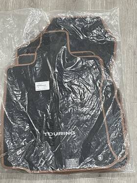J505san050 Subaru New Oem 2019 Legacy Touring Carpet Floor Mat Black Brown Trim