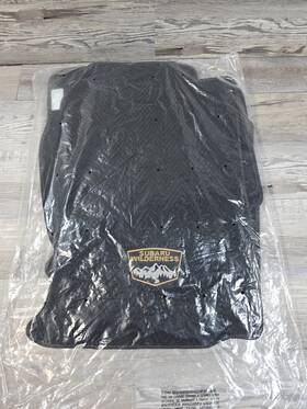 J505san060 Subaru 2022-2024 Outlander Wilderness Edition Carpet 4 Piece Floor Mats Black