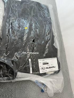 J505san100 Subaru Oem Outback Legacy Black 4 All Weather Floor Liners Mats New