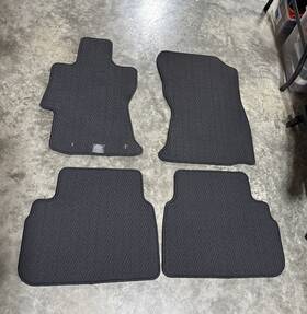 J505sfl110 Subaru Impreza/crosstrek All Weather Floor Mats Black Rubber Oem -new