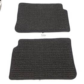 Ppllc-7w27-r-6 Subaru Forester 2009-2013 Oem Rear Black / Gray Carpet Floor Mat Pair