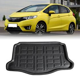 Successsss 550749472656 Boot Rear Trunk Mat Liner Rubber Cargo Floor Tray For Honda Jazz Hatch 14-19