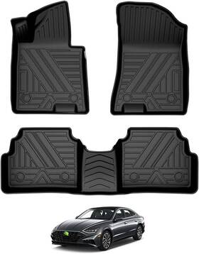 P2.tpejd350.h T Tgbros Floor Mats 2020 2025 Hyundai Sonata / 2021 Kia K5 Fwd Only Not Awd/hybrid
