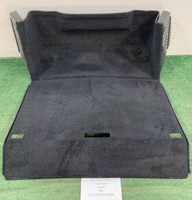1088454-00-b Tesla 2016-2020 Model X Rear 3rd Row Trunk Load Floor Mat Carpet Mega Trench Oem