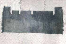 1089752-00-b Tesla 16-20 Model X Mx Rear 2nd Row Seat Floor Mat Carpet Panel Trim Cover Oem