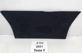 1492951-00-c Tesla 20-23 Oem Model Y Front Section Trunk Load Floor Mat Carpet Black