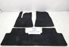1516554-00-a Tesla 2017-2023 Oem Model 3 Front Rear Left Right Carpet Floor Mats Set Of