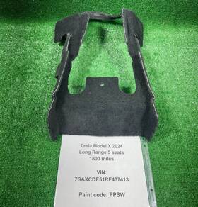 1636090-00-c Tesla 2016-2024 Model X Podium Carpet Seat Riser Assembly Oem