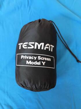 00850025987028 Tesmat Privacy Screen For Tesla Model Y Roll Up
