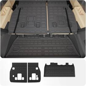 Thinzyou 750250608180 Cargo Mat And Backrest Protector For Kia Carnival 2022-2026