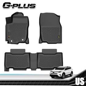 T-02cfm2064abk Tianchuan Tpe Floor Mats Liners All-weather Fit For 2013-2018 Toyota Rav4