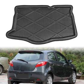 Tktkparts 550750703022 Rear Boot Liner Trunk Cargo Mat Tray Floor Carpet For Mazda 2/demio Ge Hatch