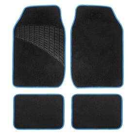 Tlh-bl30541-fm Tlh Car Floor Mats - Blue Carpet For Cars Universal Fit Automotiv