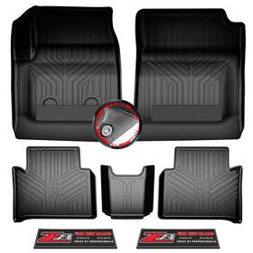 Cycol5015-r18 Torcia 2015-2022 Chevy Colorado Crew Cab/gmc Canyon Cab Floor Mats 3d Custom F