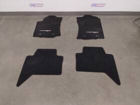 222.to1319 Toyota 19 Tacoma Trd Pro Floor Mat Set Front And Rear Crew Cab Oem