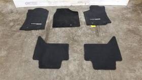 222.to1323 Toyota 23 2023 Tacoma Front Rear Carpet Floor Mat Set Black 222.to1323 Toyota 23 2023 Tacoma Front Rear Carpet Floor Mat Set Black