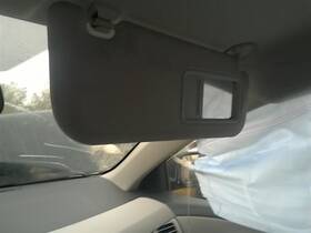 268-10944r Toyota Passenger Right Sun Visor Fits 09-13 Corolla 77751
