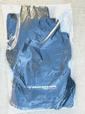 5500yyk8100 Toyota Genuine Floor Mats Pads Tacoma 2024 - 2026 Trd Off Road 4pc Embroidered