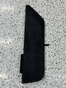 58408-48080 Toyota 2008-2013 Highlander Right Trunk Floor Access Cover Black Carpet Oem
