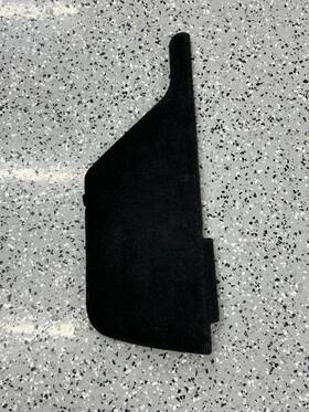 58409-0e030 Toyota 2008-2013 Highlander Left Trunk Floor Access Cover Black Carpet Oem