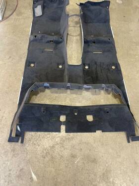 58510-04a81-c1 Toyota 635299. Tacoma 2017-2023 Double Cab Carpeted Floor Mat Oem