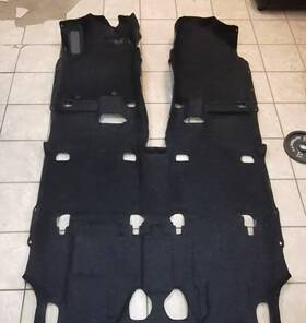 58510-0r040 Toyota Floor Front Carpet Assembly Rav4 2018 2017 2016 2015 2014