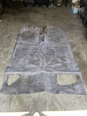 58510-34490 Toyota 1997 T100 Extra Cab Floor Carpet Used