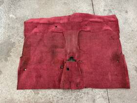 C793 Toyota 1984-1989 4runner Under Seat/rear Section Oem Carpet Red Maroon 1988 1987
