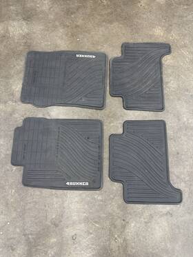 Pt908-89090-20 Toyota Oem Rubber All Weather 4runner Logoed Floor Mats Set Of 4 For