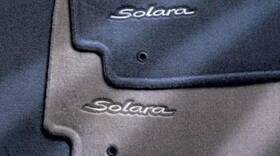 Pt206-06030-11 Toyota Genuine Floor Mats Carpet Solara Logo Front Set