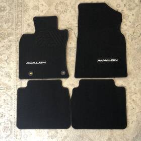 Pt206-07193-01 Toyota Genuine 2019-2023 Avalon Black Carpet Floor Mats Oem