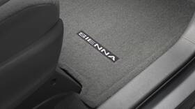 Pt206-08133-11 Toyota New Oem Carpet Floor Liners In Gray Fits Ft15-ft17 Sienna 7 Passenger Model