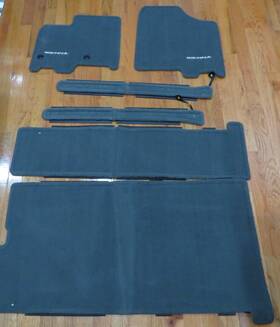 Pt206-08139-13 Toyota 2013-2020 Sienna Oem Gray Carpet Floor Mats 6 Pc Set
