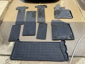 Pt206-08211-02 Toyota 2025 Sienna Platinum Hybrid 7 Seats All Weather Floor Mat