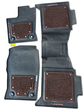 Pt206-34223-20 Toyota 2022-2024 Tundra 1794 Edition Crewmax All Weather Floor Liner Mats Oem