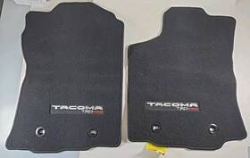 Pt206-35080-02 Toyota Oem 18-21ft Tacoma Trd Pro 2pc Front Carpet Floor Mats 6at