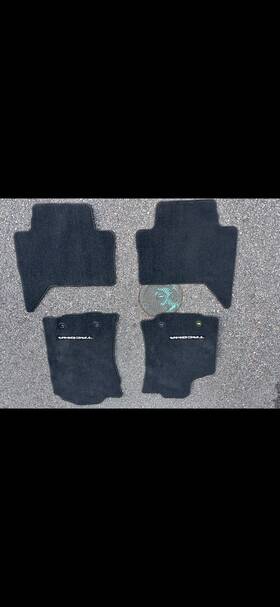 Pt206-35090-02 Toyota Oem Tacoma Double Cab Black Carpet Floor Mats 2018-2023