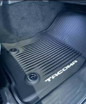 Pt206-35242-20 Toyota Oem 2024 2025 Tacoma Double Cab All Weather Floor Mats