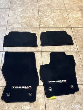 Pt206-35247-02 Toyota Genuine 2024 Tacoma Trd Sport Carpet Floor Mats Oem