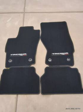 Pt206-35248-02 Toyota 2024-25 Tacoma Trd Sport Double Cab Oem 4 Pc. Carpet Floor Mat Set New