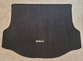 Pt206-42131-xx Toyota Rav4 2013-2018 Rear Cargo Mat Carpet Black Oem Clean