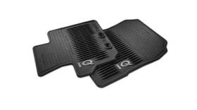 Toyota Pt206-74142-20 Genuine All-weather Floor Mat - Black Front