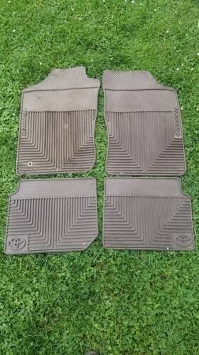 Pt206-8900f Toyota 4runner Tan Rubber All Weather Floor Mat Set Of 4 Front Rear 1996 - 2002