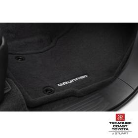 Pt206-89254-50 Toyota New Oem 2025 4runner Black Carpet Floor Mats Sr5 Without 3rd Row